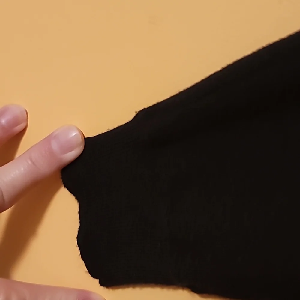 Charlie B sweater med black faux fur buttons faux pearl detail womens classic - Picture 3 of 10